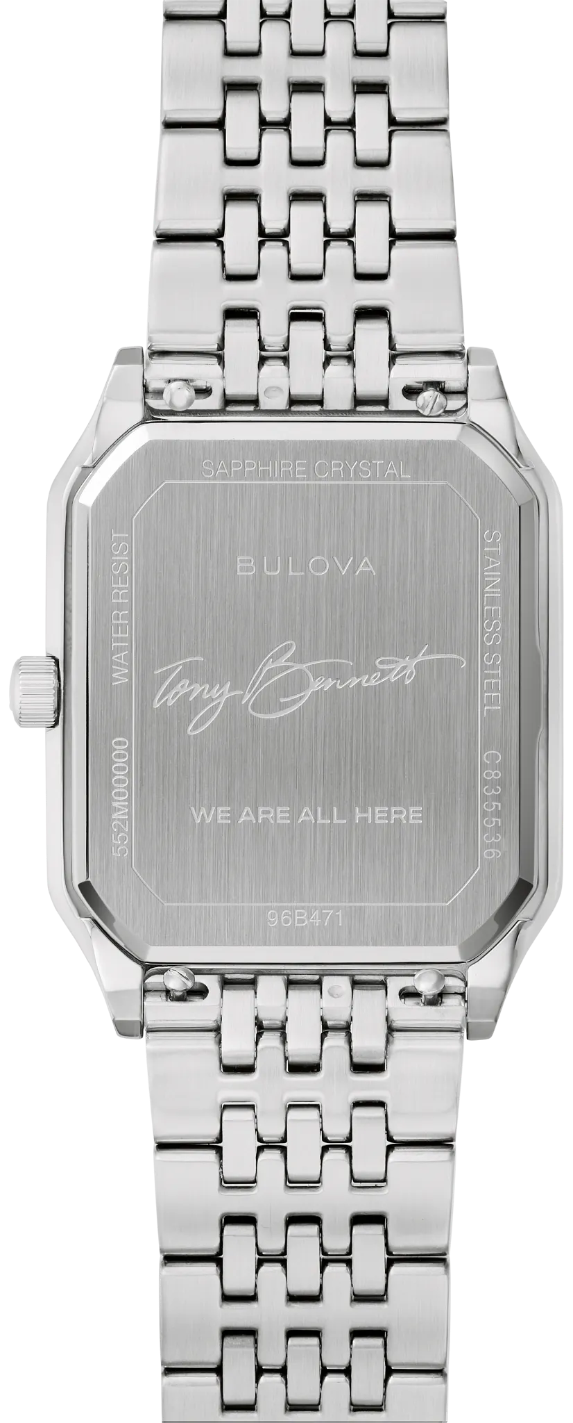 Champagne Dial Stainless Steel Bracelet We Are All Here 96B471